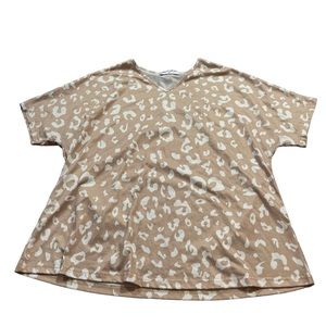 Tan Cheetah Top